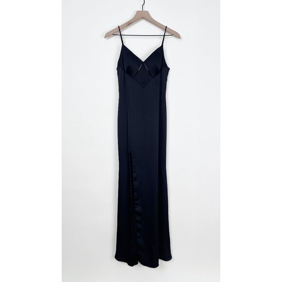 Mascara London Evening Wear Cutout Mixi Dress Gown Prom Black Tie Wedding Guest - Picture 3 of 8